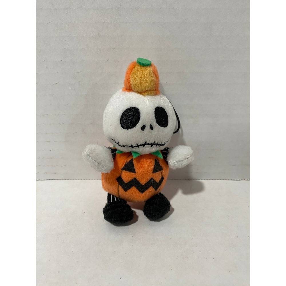 Sega Jack Skellington Plush Nightmare Before Christmas Pumpkin Halloween Mascot